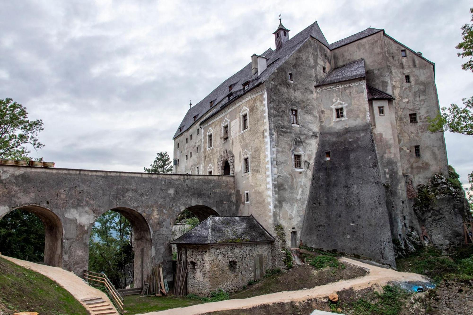 Burg Altpernstein Hotel Micheldorf in Oberosterreich Exterior foto