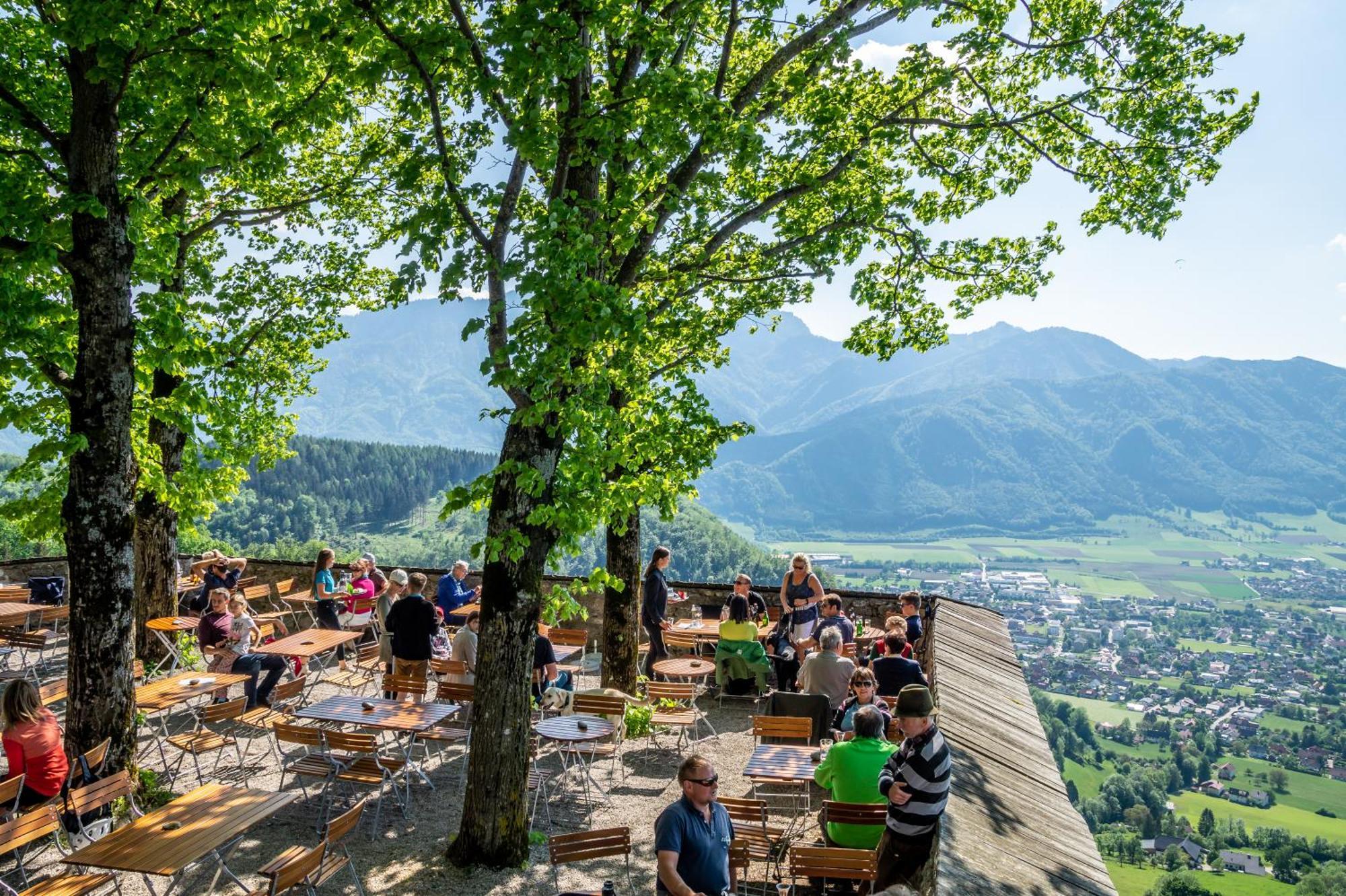 Burg Altpernstein Hotel Micheldorf in Oberosterreich Exterior foto